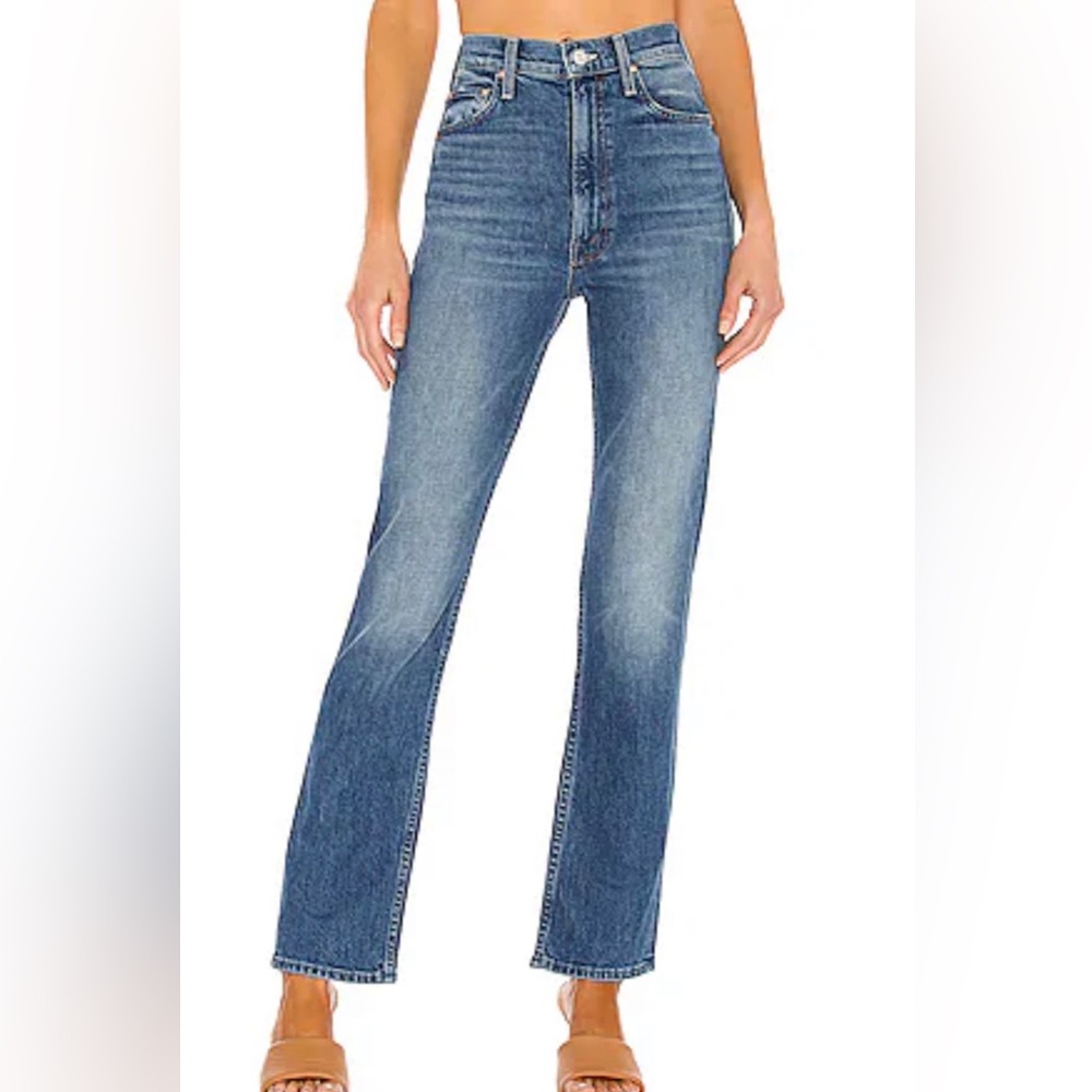 MOTHER DENIM | HIGHWAISTED RIDER SKIMP | COWBOYS DONT CRY WASH | SIZE 28